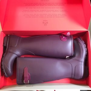 COPY - Hunter Original Talk Adjustable Back Rain Boots